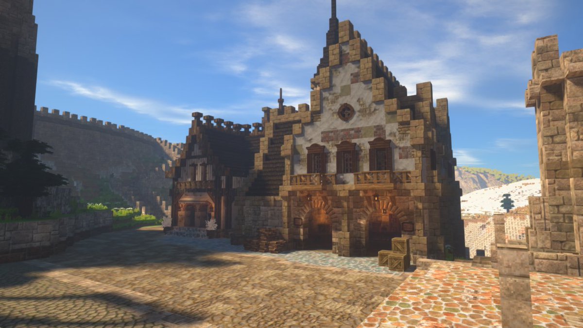 justinia_mc's tweet image. 橋のたもとに税関を、聖堂の横に鐘塔を建てました
大橋が冬の国との唯一の交通路なので、ここに税関を作っておけば基本的には税を取りっぱぐれませんね
谷底を抜けて密輸?
#Minecraft
#MiniaTuria
