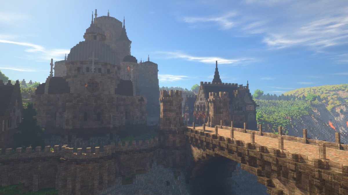 justinia_mc's tweet image. 橋のたもとに税関を、聖堂の横に鐘塔を建てました
大橋が冬の国との唯一の交通路なので、ここに税関を作っておけば基本的には税を取りっぱぐれませんね
谷底を抜けて密輸?
#Minecraft
#MiniaTuria