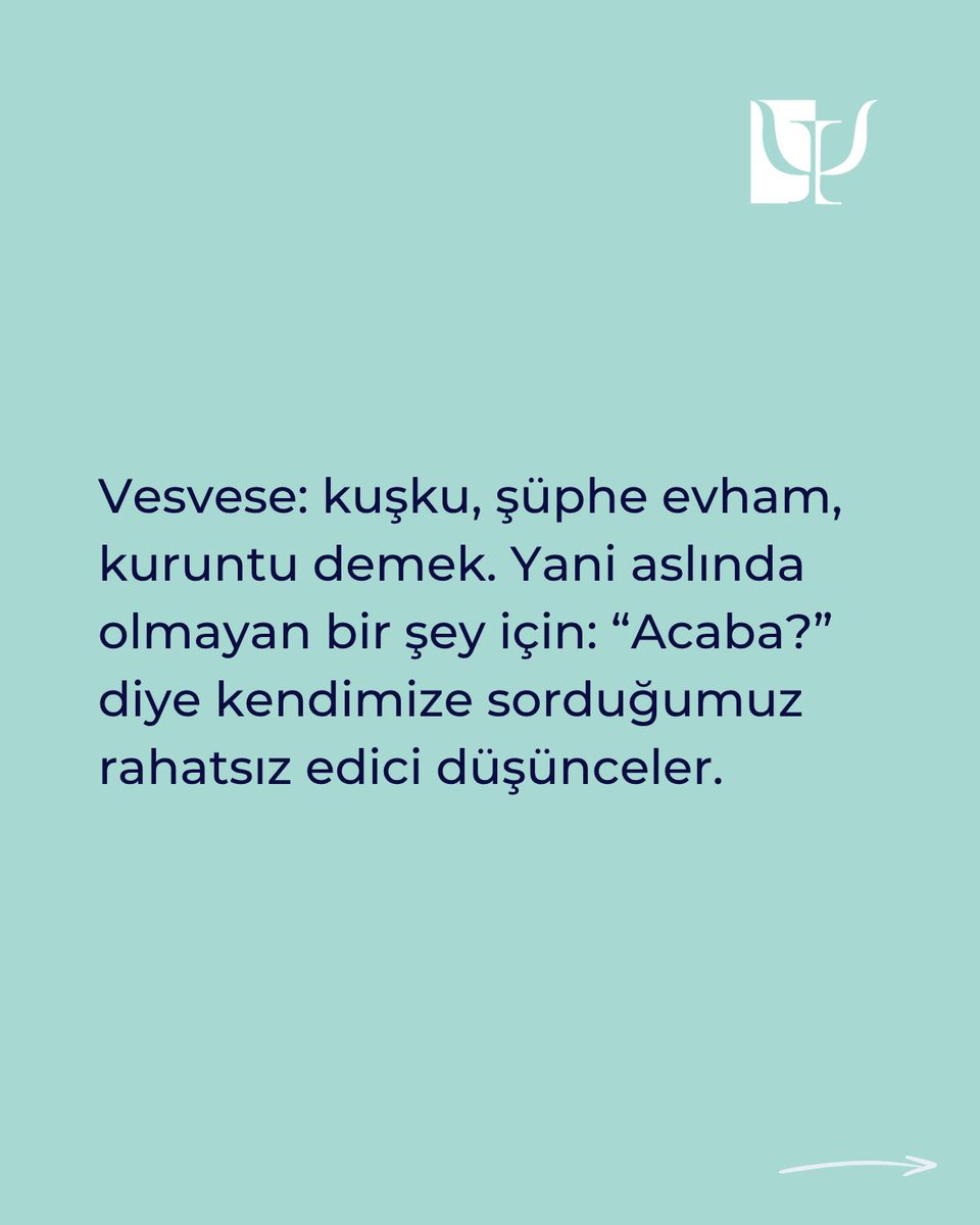 İnce eleyip sık dokuyan bir kişi misiniz?  Peki bu çok düşünen ve  her şeyi sağlama alan detaycı yapınızda vesveseye kapıldığınızı fark ettiğiniz oldu mu? Ya da belki vesveleri olan bir kişinin arkadaşınız. 

İşte bu postta insanlık hallerinden birisi: vesveseyi konuşuyoruz.