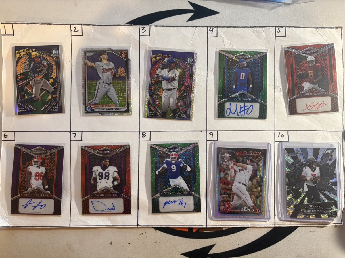 Elliott0924's tweet image. $1 each 

@davisdugout