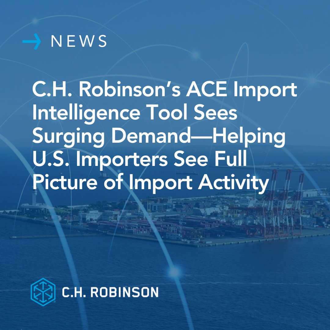 NEW: In today’s volatile trade environment, your customs visibility shouldn’t depend on your broker.

That’s why demand is rising for ACE Import Intelligence, our self-serve tool importers are leveraging to manage compliance and reduce risk ➡️ 
ms.spr.ly/6018sEFdi