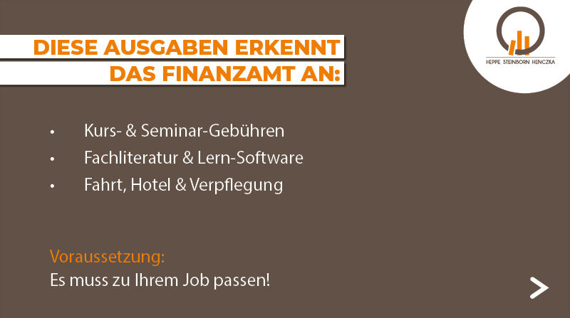 DanielSteinborn's tweet photo. 💡Sie sind Freelancer &amp; bilden sich weiter? 
Kursgebühren, Fachliteratur und Reisekosten können Sie oft steuerlich absetzen – solange es beruflich relevant ist. 
Belege sammeln, Zweck dokumentieren &amp; mit Ihrem Steuerberater besprechen! 
🦸⏭️ https://t.co/R0uFendoYL https://t.co/zA4OvxuIXL