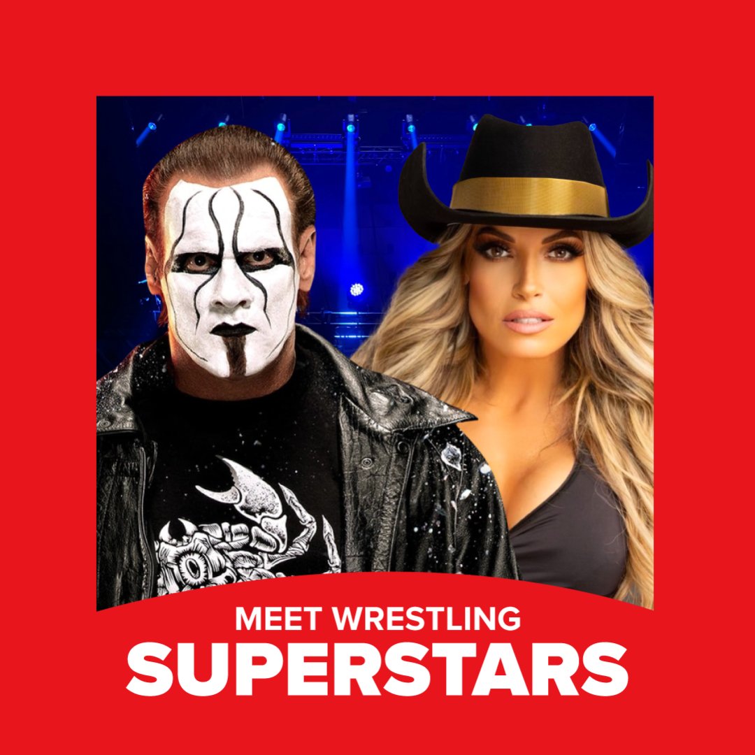 FANEXPOCANADA's tweet image. In this corner, it’s legends only 💥 Sting brings the heat, and Trish Stratus is celebrating 25 years of iconic ring moments. Meet them both at FAN EXPO Canada next month. Get tickets: spr.ly/6010fyIUM
#WWEHallofFame #Wrestling #TrishStratus #Sting #YYZ
