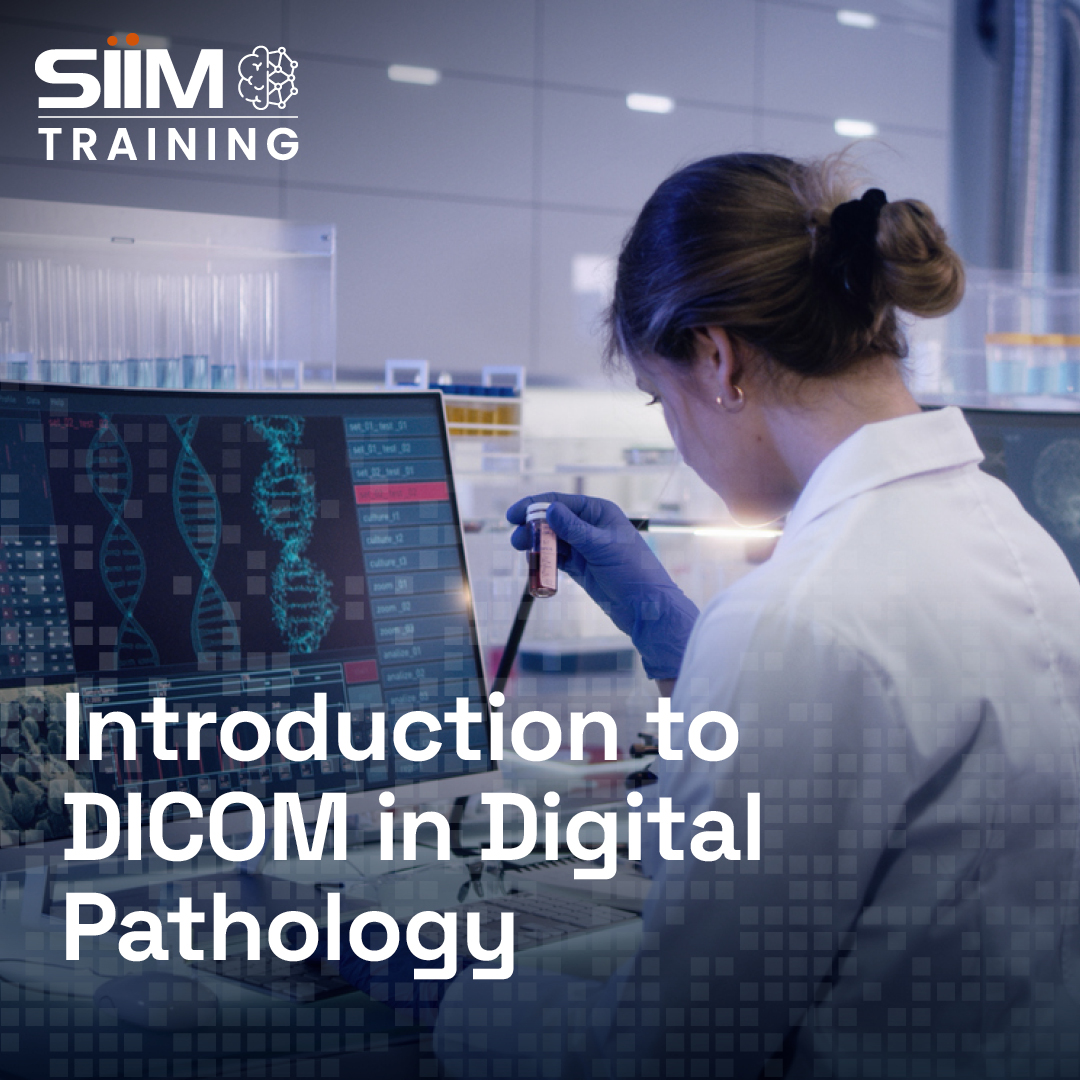 SIIMTraining's tweet image. Keep your DICOM® skills sharp! Our #SIIMTraining Introduction to DICOM in Digital Pathology course will deepen your understanding through real-world applications, interactive exercises & practical demonstrations.
Virtual-Live | 9.5 HR IIP CE | Sep 8-9
vist.ly/3yvum