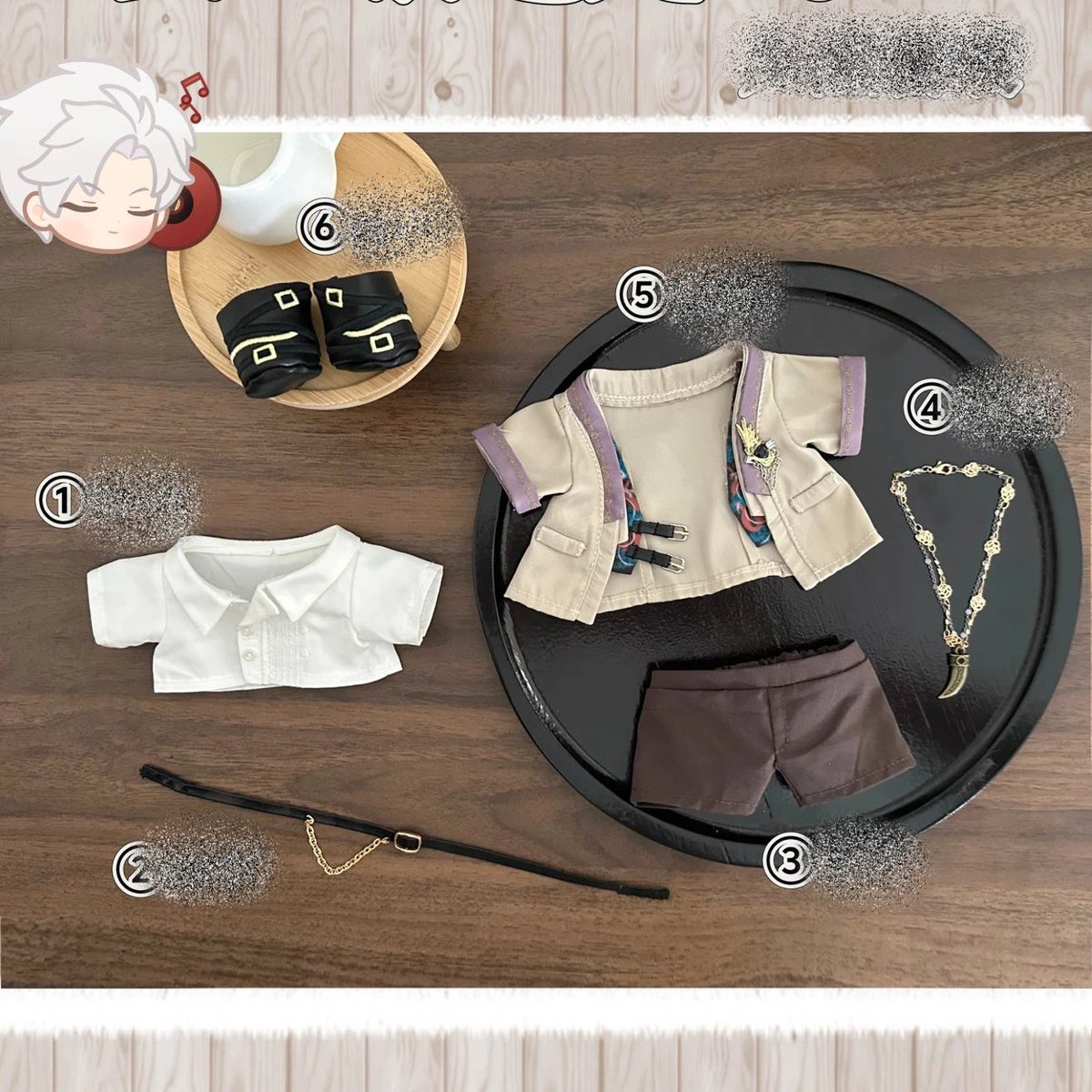 Minnirex_Closet's tweet image. ใครสนใจชุดSylus ทักแชท
•20cm
•ปิดรับ : 26 กรกฏา 18:00
•389฿ *ไม่รวมส่งมาส,ส่งในประเทศ
•ผลิต: ~3เดือน
➖➖➖➖➖
Sylus's outfit
•20cm - 389THB
•Close: 26 July 18:00
•Produce ~3months
#มินนิพรีLAD #ตลาดนัดLAD
#LoveandDeepspaceth