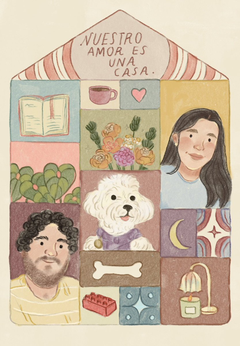 daycronopio's tweet image. Nuestro amor es una casa 💖 | comisiones recientes.
Mi agenda para agosto se encuentra abierta! Si te interesa una ilustración personalizada, échame un mensajito para mandarte la info.