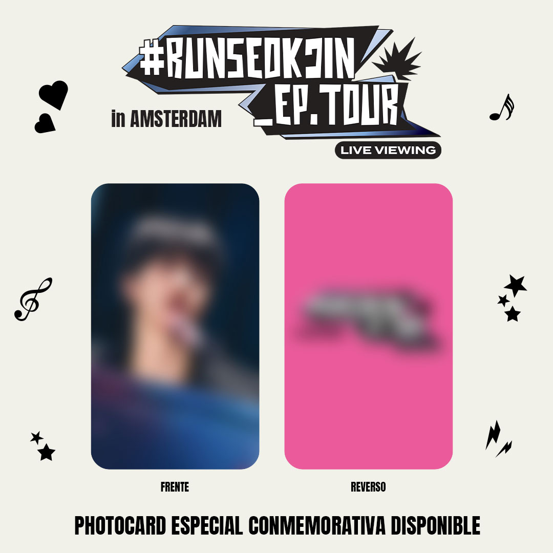 MasQueCineLatam's tweet image. ARMY: ¡tengo una sorpresa para ti! Al entrar a tu función de de #RUNSEOKJIN_epTOUR_LIVEVIEWING, podrás obtener una postal o una photocard conmemorativa para que lleves a nuestro Worldwide Handsome a todos lados. 🐟
Entra ya a la preventa. 👉 bit.ly/4kNzLJv
Importante:…