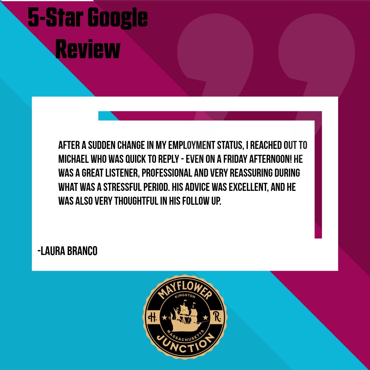Did you know? We don’t just partner with businesses; we support individuals too!

We offer Career Services to help you move forward with confidence.

Don’t just take our word for it, check out our latest ⭐️⭐️⭐️⭐️⭐️ Google Review from one of our happy Career Services' clients!