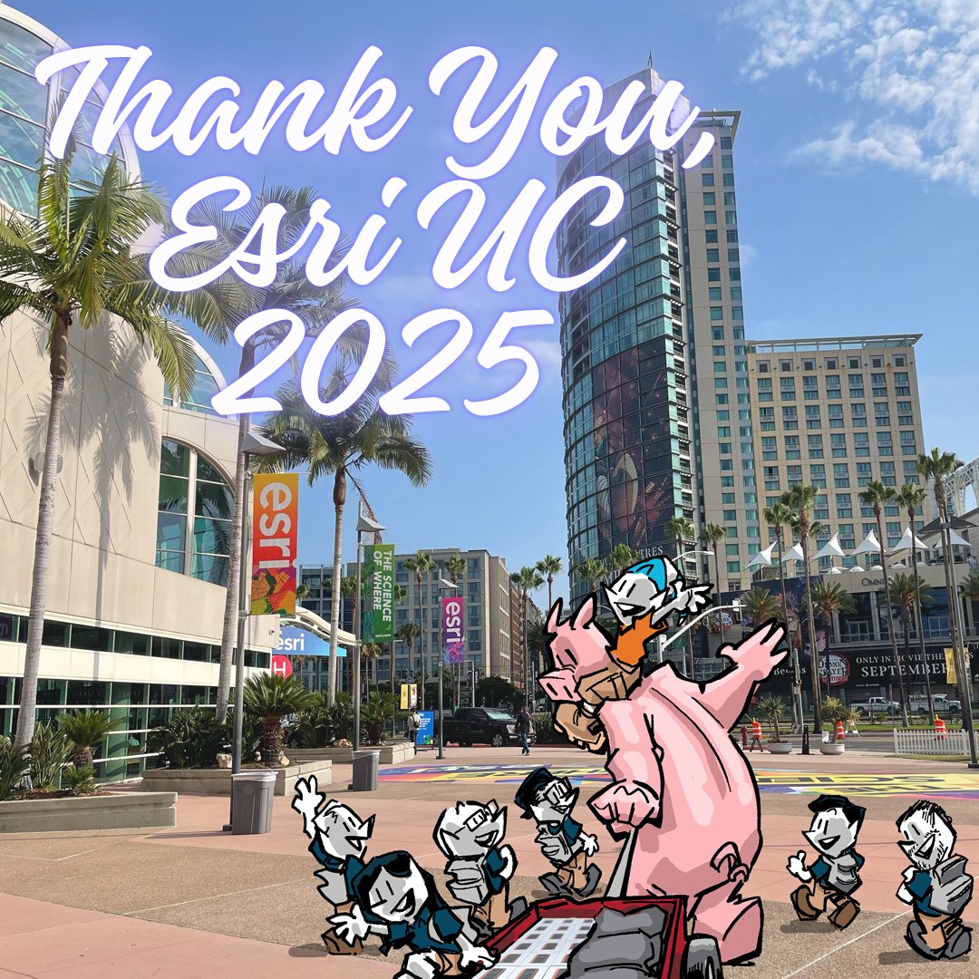 Thanks to everyone who came by the booth at #EsriUC. 

We were lucky to have great neighbors too. Always good crossing paths with the @GEODNET crew!

If we didn’t get a chance to talk, you can always reach us at get@https://zurl.co/HVeT7 or visit bad-elf.com

#GNSS