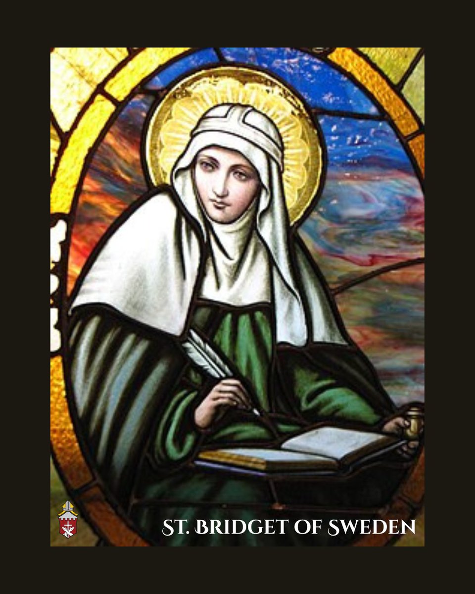 ArchdioceseSF's tweet image. St. Bridget of Sweden, pray for us.