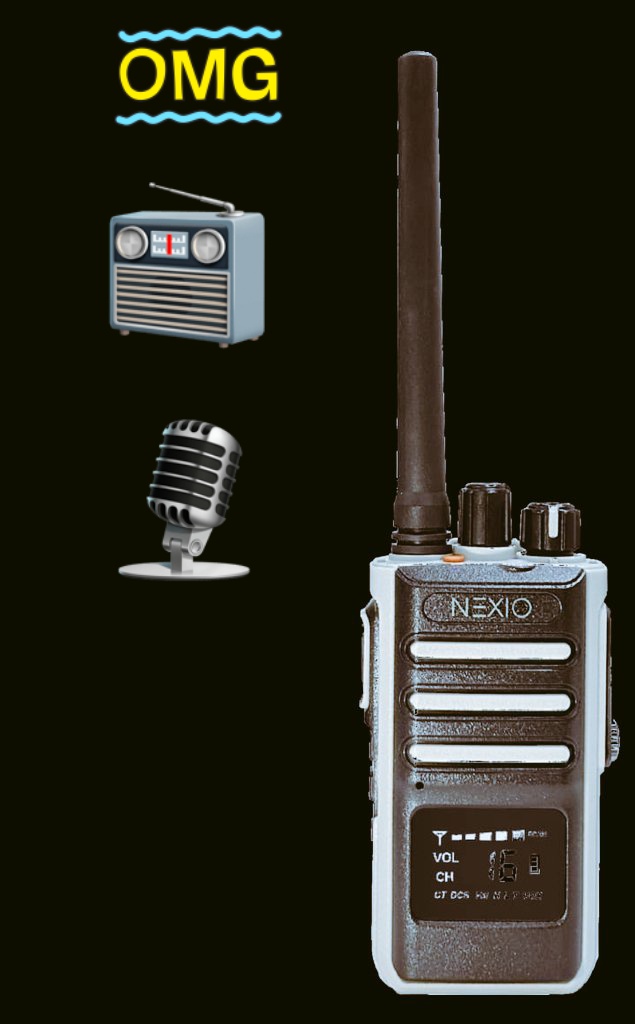 Nexio N301 License Free waterproof walkie talkie