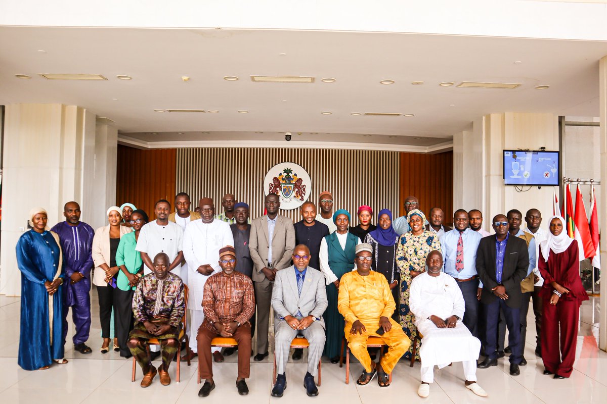 HETVP  today presided over the Bi-monthly Sector Coordinating Meeting at the SD Kairaba Jawara Conf. Centre.

He emphasized innovation, collaboration &amp; accountability across sectors—key to improving service delivery &amp; citizen well-being. 

#SectorCoordination 
#OVP