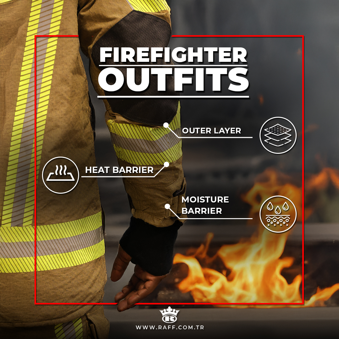 Advanced Firefighting Protection

Our suits feature:
🧱 Outer Layer
🔥 Heat Barrier
💧 Moisture Barrier
all for maximum safety in extreme conditions.

Engineered for heroes on the front lines.

👉 raff.com.tr

#RaffMilitaryTextile #FirefighterGear #PPE