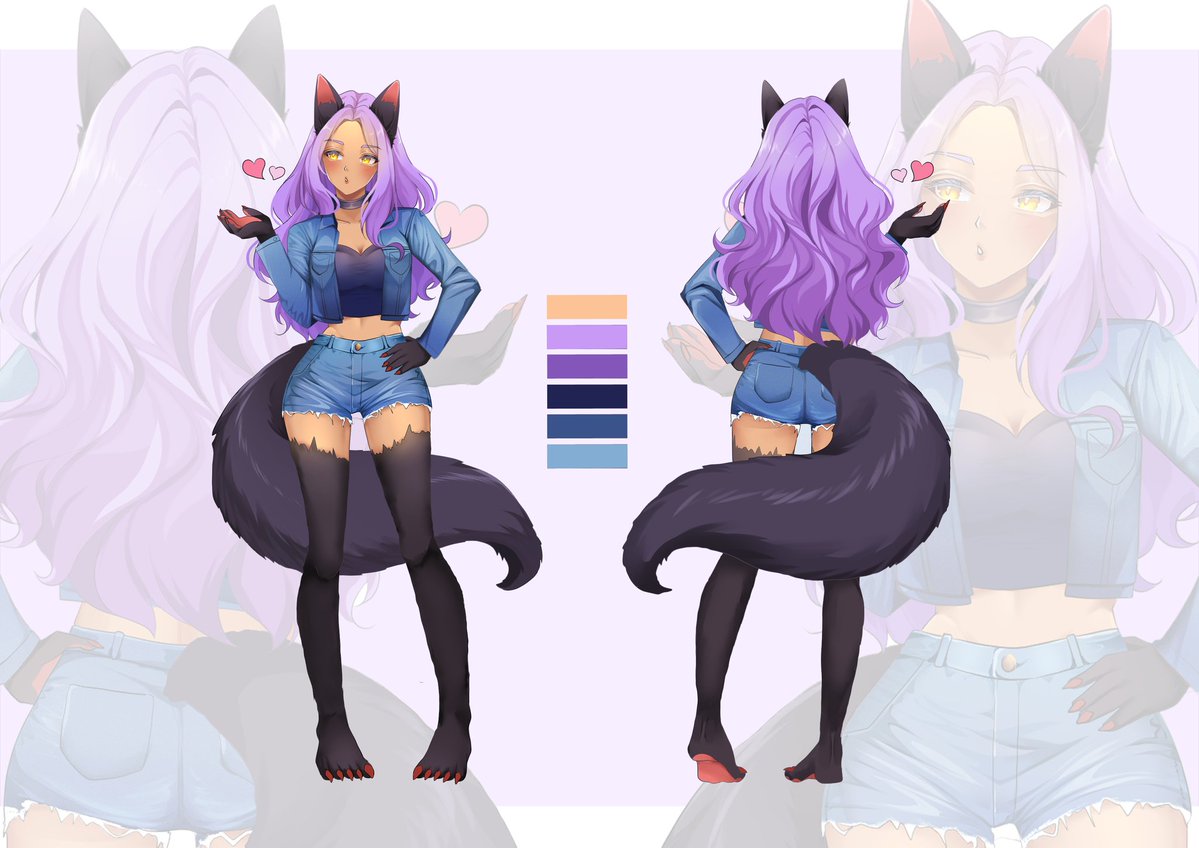 🐈⬛LadyMoonNugz🌕 (@moonnuggie) on Twitter photo Finally got an offical reference sheet for my OC! This is Lilac (Lila) and her sheet was beautifully crafted by <a href="/RAITvisualworks/">RAIT Visual Works | Comm OPEN!</a> so please give them a follow and check them out! #ocs #art #VGen #catgirl #monstergirl #furry Finally got an offical reference sheet for my OC! This is Lilac (Lila) and her sheet was beautifully crafted by <a href="/RAITvisualworks/">RAIT Visual Works | Comm OPEN!</a> so please give them a follow and check them out! #ocs #art #VGen #catgirl #monstergirl #furry