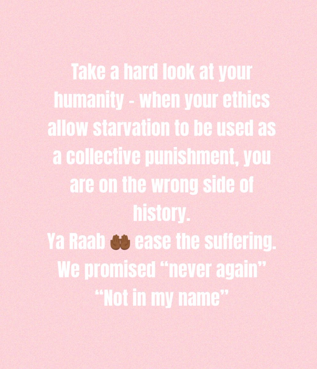 DrNighatArif's tweet image. I am not okay
If anyone comes in the comments justifying #starvation of babies - you are not welcome here. Check your humanity.
A deliberate man made famine.
A deliberate ethnic cleansing
Please keep posting, keep sharing, keep talking, keep petitioning to your leaders and MPsโฆ
