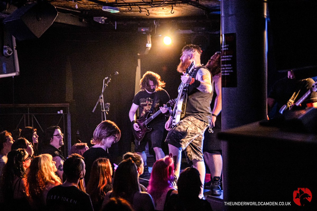 TheUnderworld's tweet image. Live Photos ๐ธ #SleepBroken - the UK's number one tribute to @Sleep_Token plus @EnquireWithinUK, live at @TheUnderworld, Friday 18 July captured by Katerina Stepanovika.
VIEW ๐ facebook.com/media/set/?setโฆ