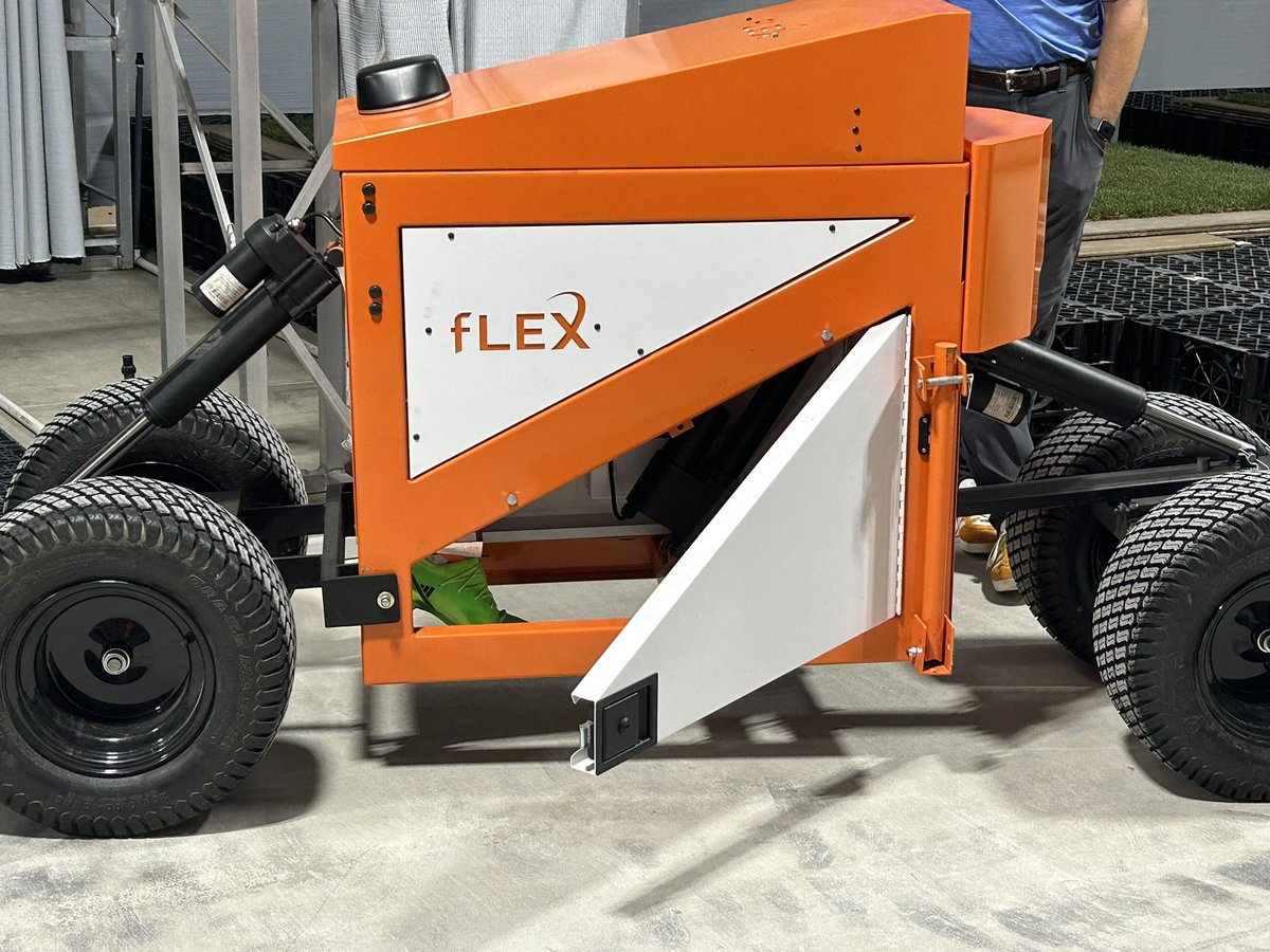 Flex machine used for traffic/cleat testing on athletic surfaces.