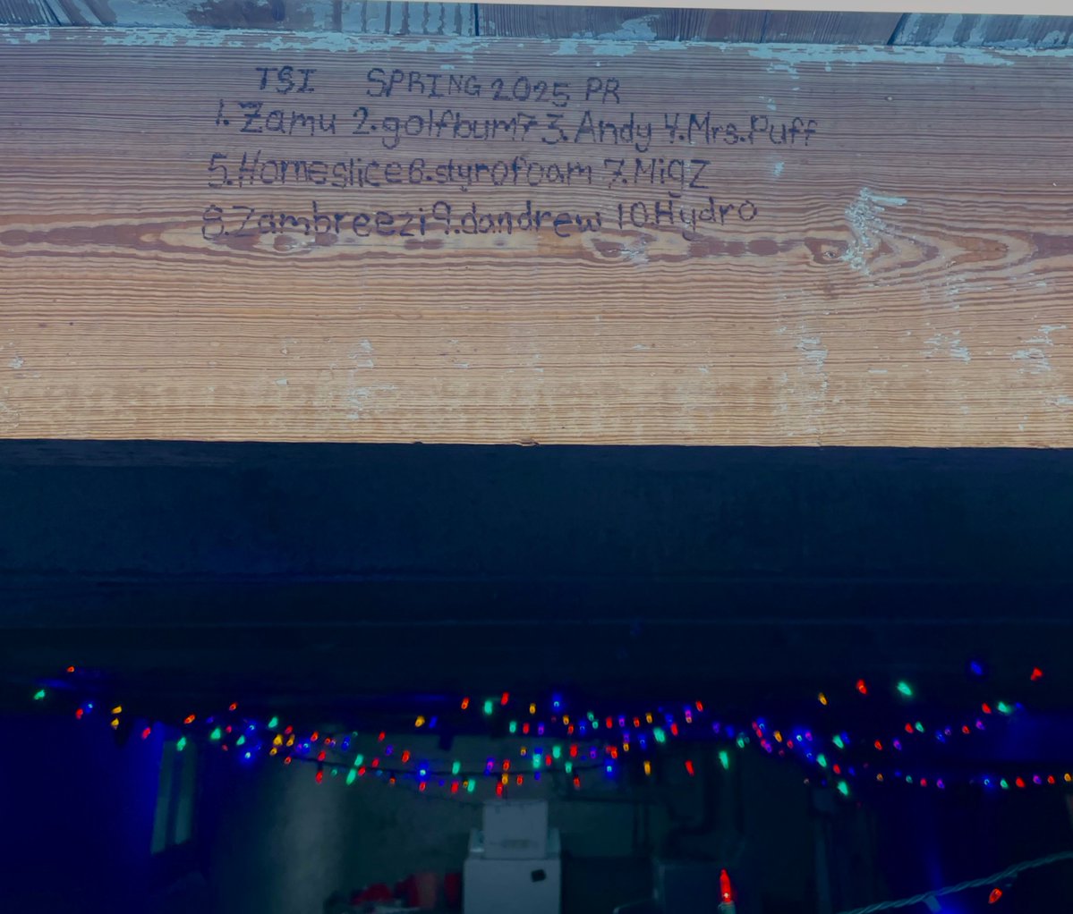 UIUC_Melee's tweet image. Congrats to our spring 2025 PR! and a special thank you to @JStorm_15 for wood carving