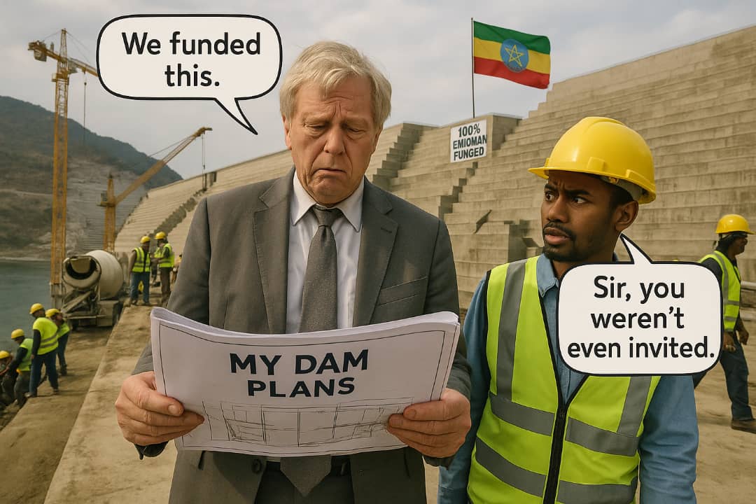 GetachewWorku19's tweet photo. > Imagine claiming you funded a dam…
That you tried to stop.

GERD was made by Ethiopians, for Ethiopians.
No credit needed. No credit given. https://t.co/RSUcp3LJRK