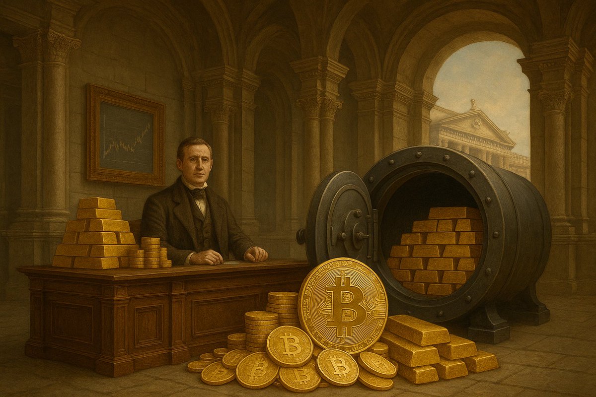 diegokolling's tweet photo. Há quem diga que o modelo de Bitcoin Treasury Companies é ANTIQUÍSSIMO!

E que na Inglaterra do séc. XVII surgia uma empresa que compraria ouro e emitiria dívidas pra isso.

Ela é hoje o BANCO DA INGLATERRA!

Com a MSTR agora emitindo a sua PRÓPRIA moeda, qual a lição aqui?

🧵