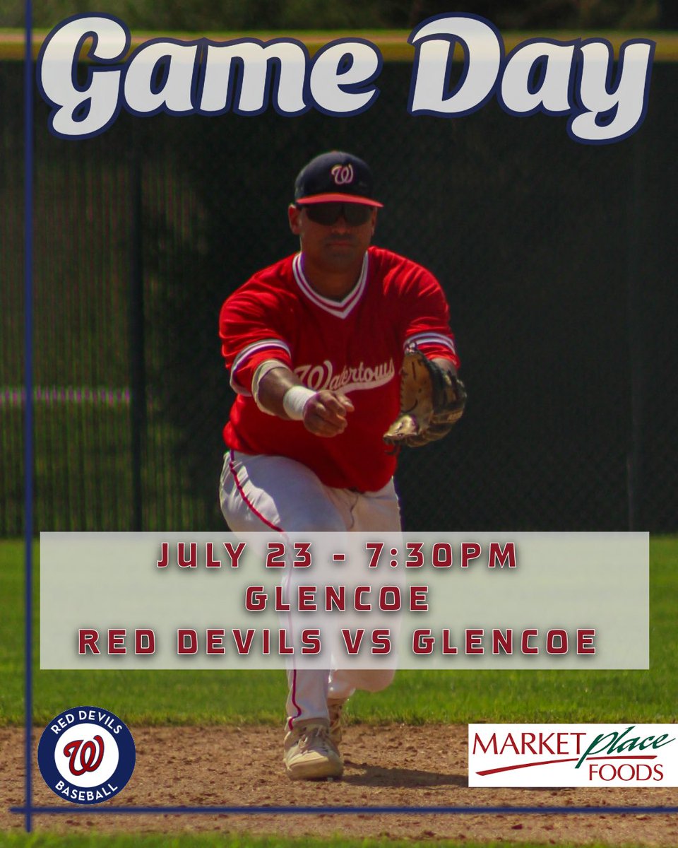 WatertownDevils's tweet image. Watertown ➡️ Glencoe @ 7:30!!