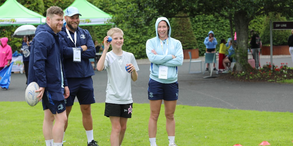 LeinsterBranch's tweet image. π @Barretstown welcomed 8 Development Officers to their Family Camp weekend last month.
π βA lot of our campers, and their siblings, havenβt had the chance to try rugby. This was a chance to change that.β
π° Read more here: bit.ly/45iZ4yA
#NeverLessThanEverything