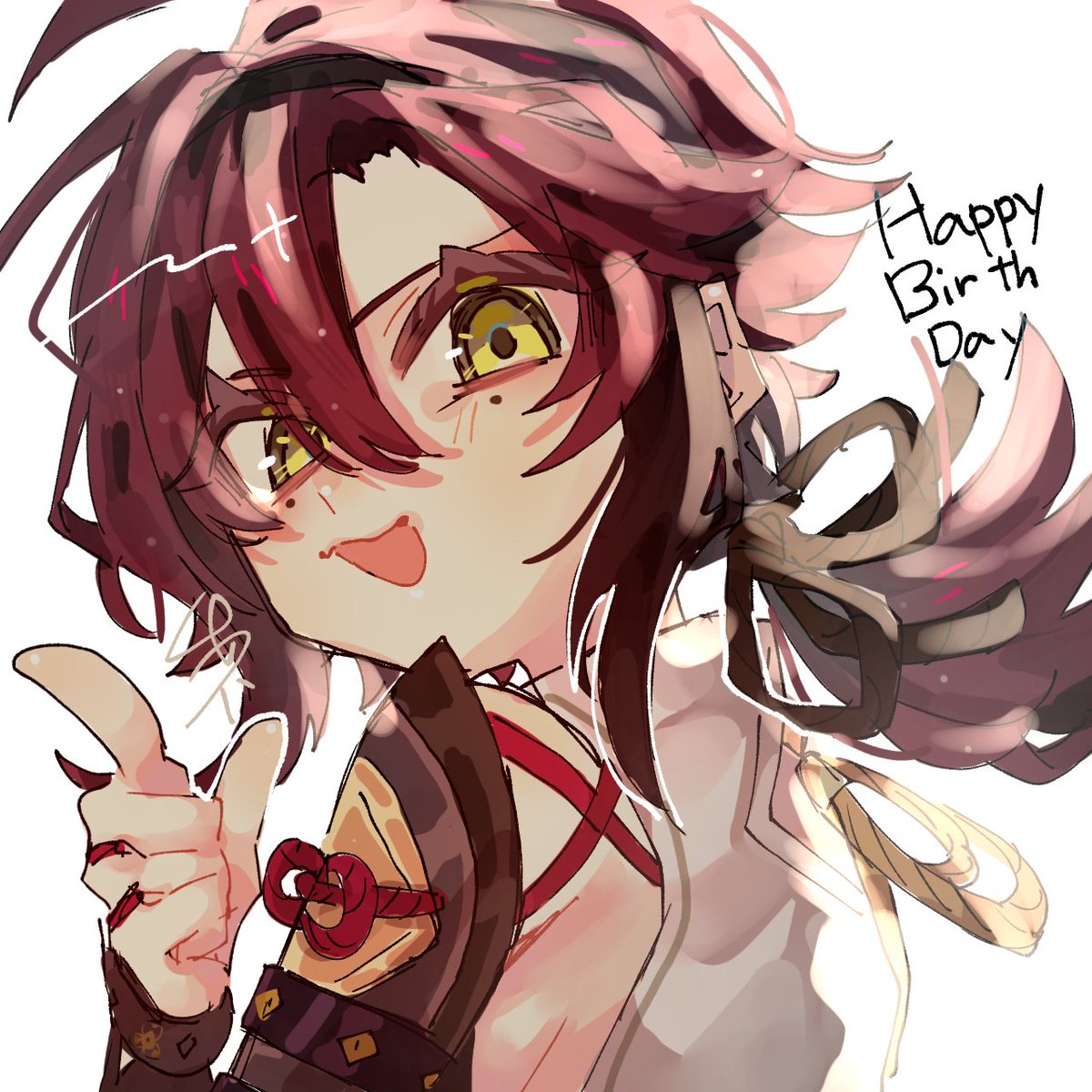 oBeb_e's tweet image. #鹿野院平蔵誕生祭2025
 #GenshinImpact 
おめでとうじゃーん
