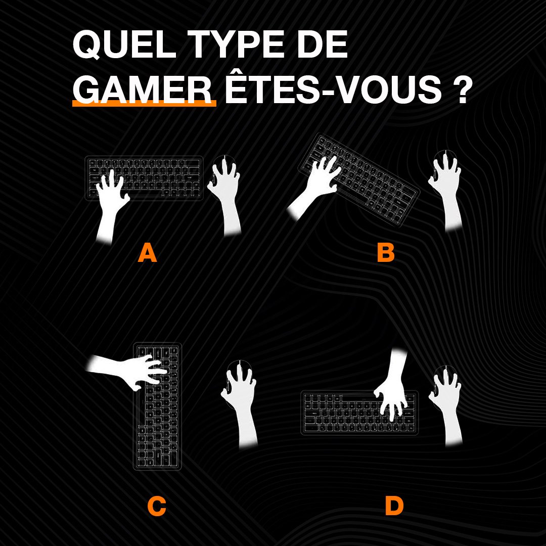 Appel à tous les joueurs sur PC ! 
Quel genre de gamer êtes-vous ? 🤓

Dites-le-nous dans les commentaires👇