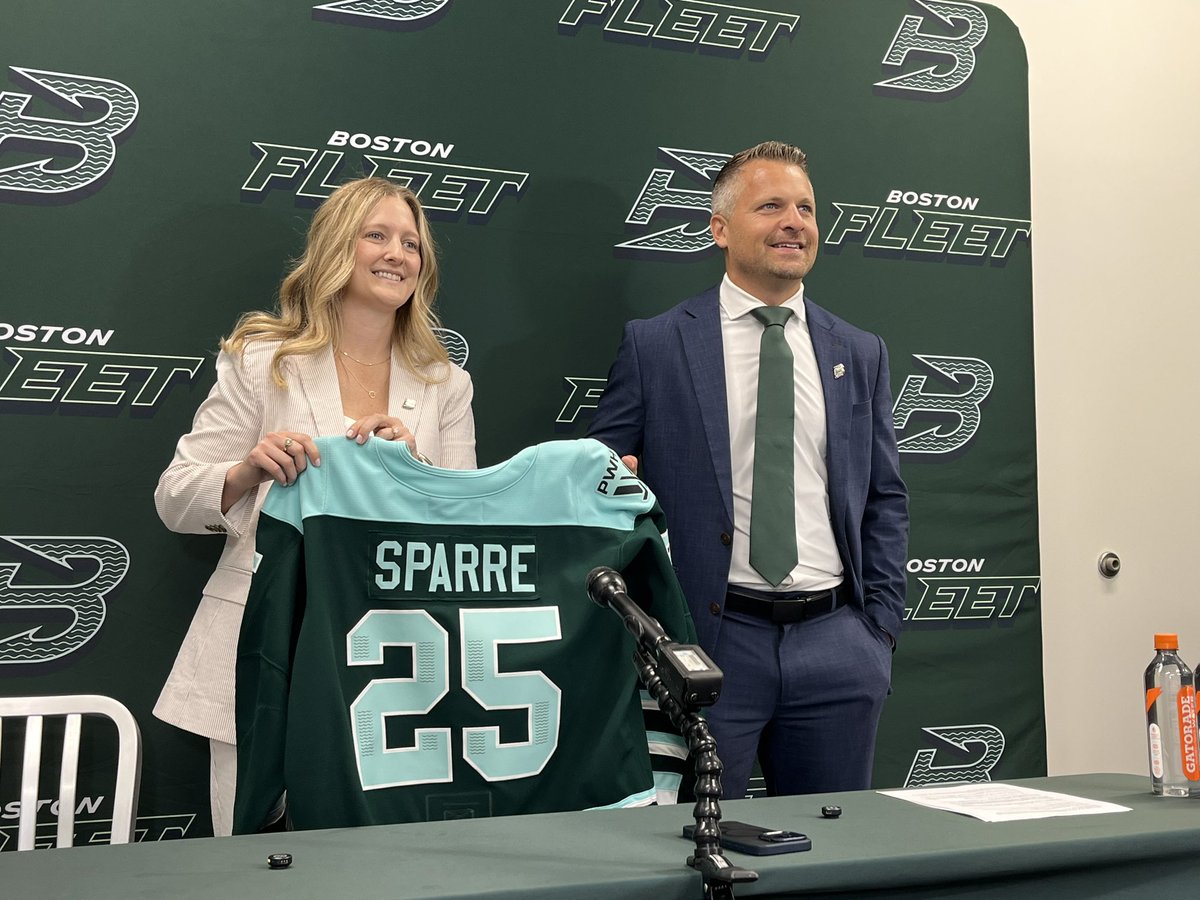GageNutter_'s tweet image. Your new @PWHL_Boston coach: Kris Sparre
