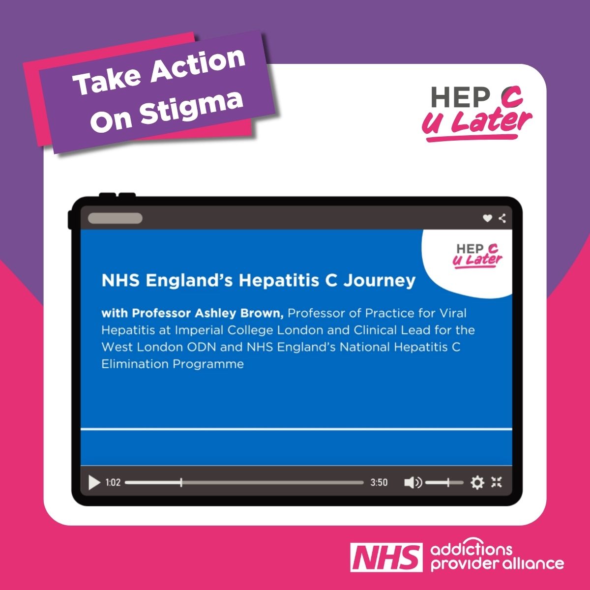 Hep C U Later (@hepc_u_later) on Twitter photo Listen to Professor Ashley Brown discuss stigma and hepatitis C: orlo.uk/i9wHA
Access the full podcast here: orlo.uk/1t3PB
#HepCULater #WeAreNHS #StigmaKills <a href="/NHS_APA/">NHS Addictions Provider Alliance</a> <a href="/DeanneBurch10/">Deanne Burch</a> Listen to Professor Ashley Brown discuss stigma and hepatitis C: orlo.uk/i9wHA
Access the full podcast here: orlo.uk/1t3PB
#HepCULater #WeAreNHS #StigmaKills <a href="/NHS_APA/">NHS Addictions Provider Alliance</a> <a href="/DeanneBurch10/">Deanne Burch</a>