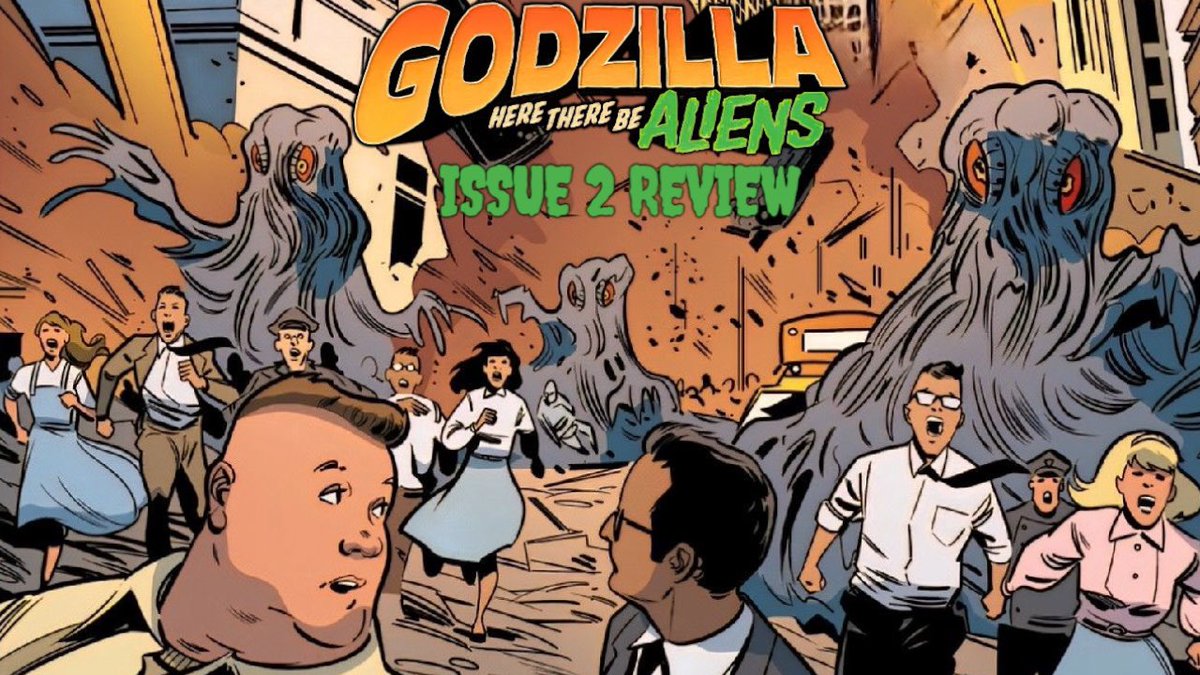 MaserSquad's tweet image. We reviewed issue 2 of @IDWPublishing 's Godzilla Here There Be Aliens by @FrankTieri This has been one of our favorite on going series for years and its wonderful to see it get the epic conclusion it deserves. #GodzillaComic
youtu.be/AxH98sbvMhc