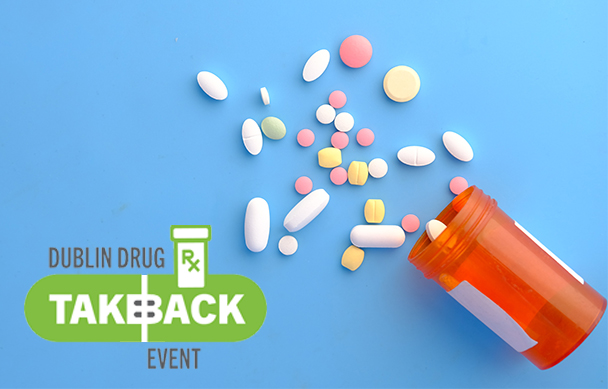 Dublin Ohio (@dublinohio) on Twitter photo This Saturday, July 26, safely dispose of old medications at the <a href="/DublinPolice/">Dublin Police</a> Drug Take Back 💊 10 a.m. to 1 p.m., at the Justice Center.
✅ Pills, gel caps, dry meds
❌ No liquids, needles, inhalers
✏️ Mark out personal info
More info ➡️ bit.ly/MedDropBox This Saturday, July 26, safely dispose of old medications at the <a href="/DublinPolice/">Dublin Police</a> Drug Take Back 💊 10 a.m. to 1 p.m., at the Justice Center.
✅ Pills, gel caps, dry meds
❌ No liquids, needles, inhalers
✏️ Mark out personal info
More info ➡️ bit.ly/MedDropBox
