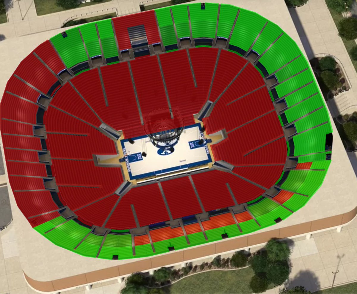ScottLeeUT's tweet image. Legacy 2 seating begins today. Here’s what’s left.
#BYU
