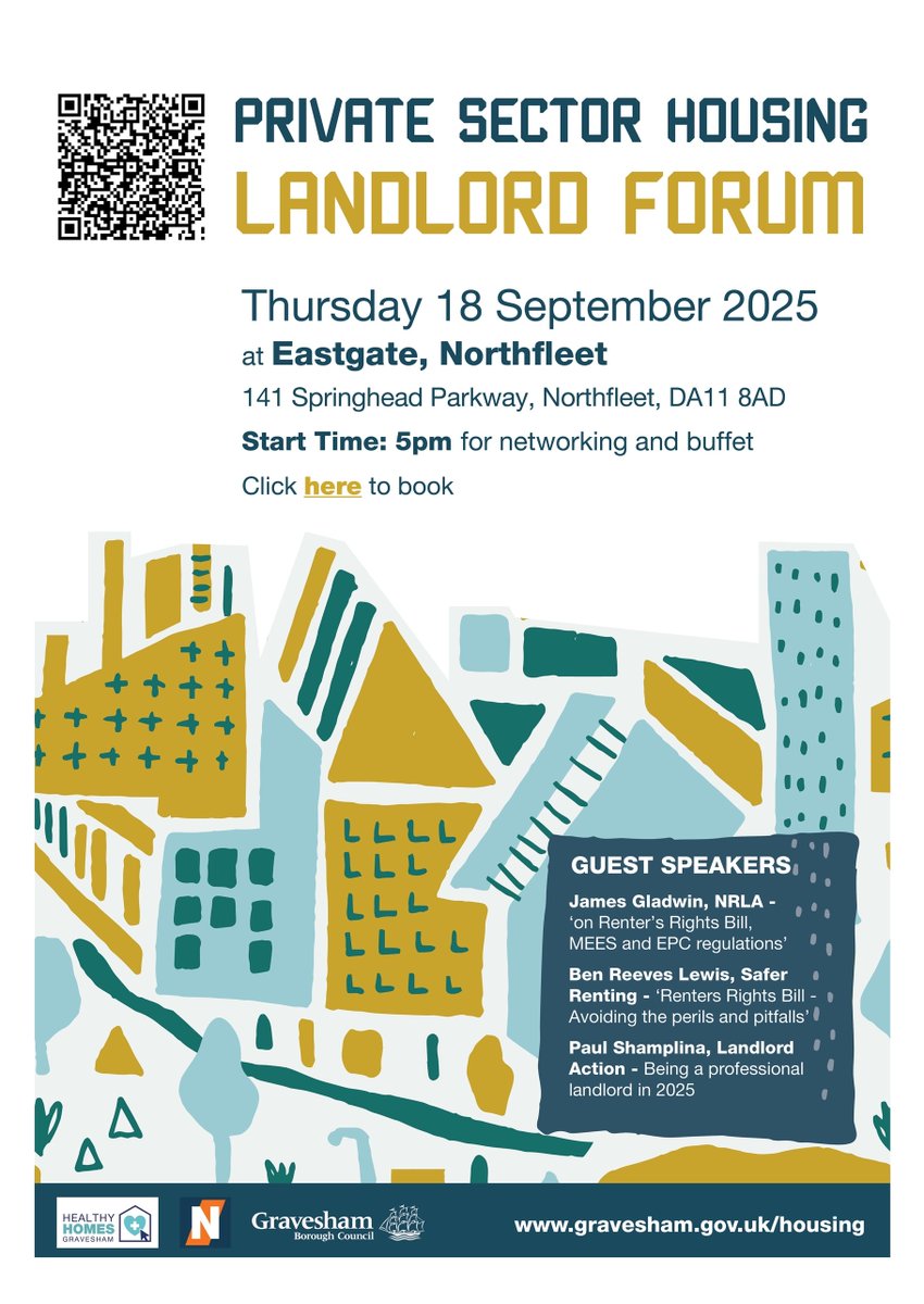 graveshambc's tweet image. Our private sector housing landlord forum is back on thursday 18 September at Eastgate Northfleet. Meet other local people in the industry and gain some insight into how the private sector will be changing over the next year.
book your place now forms.office.com/pages/response…