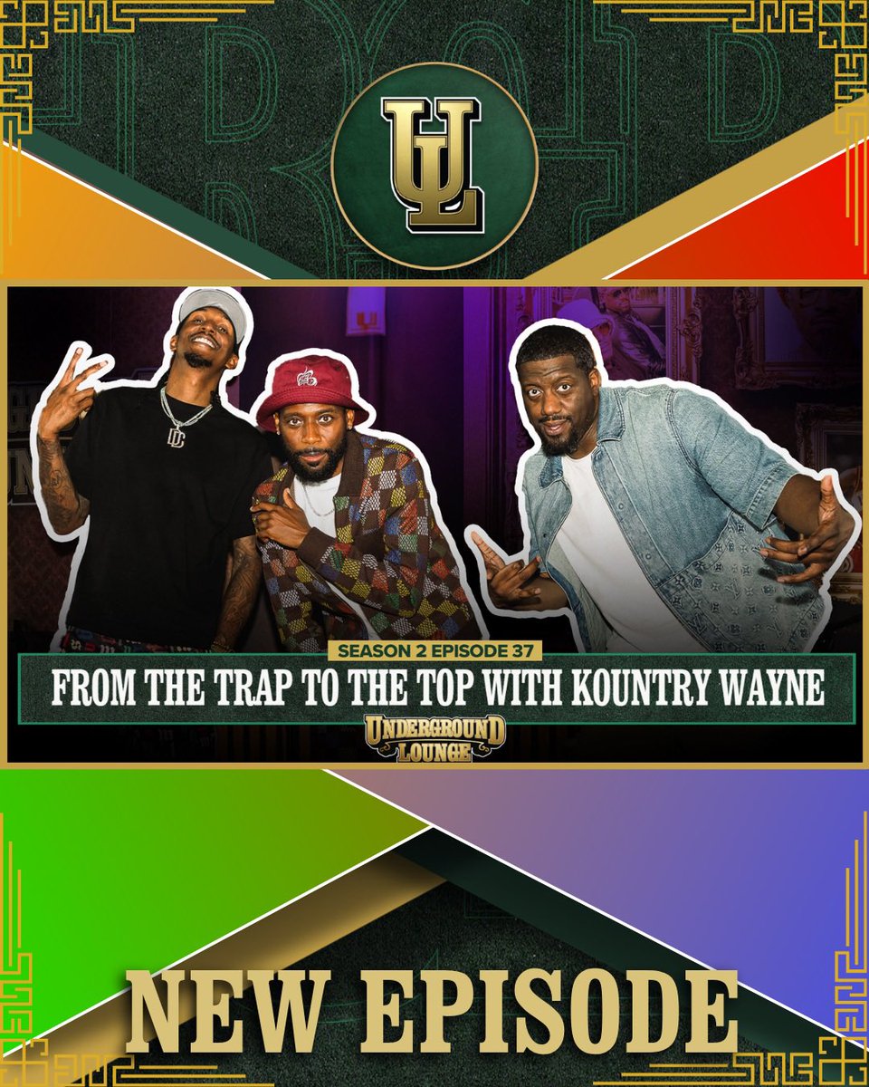 undergrndlounge's tweet image. NEW EPISODE OUT NOW
FROM THE TRAP TO THE TOP W/ @kountry_wayne
youtu.be/pDp6PuNYvjE?si…