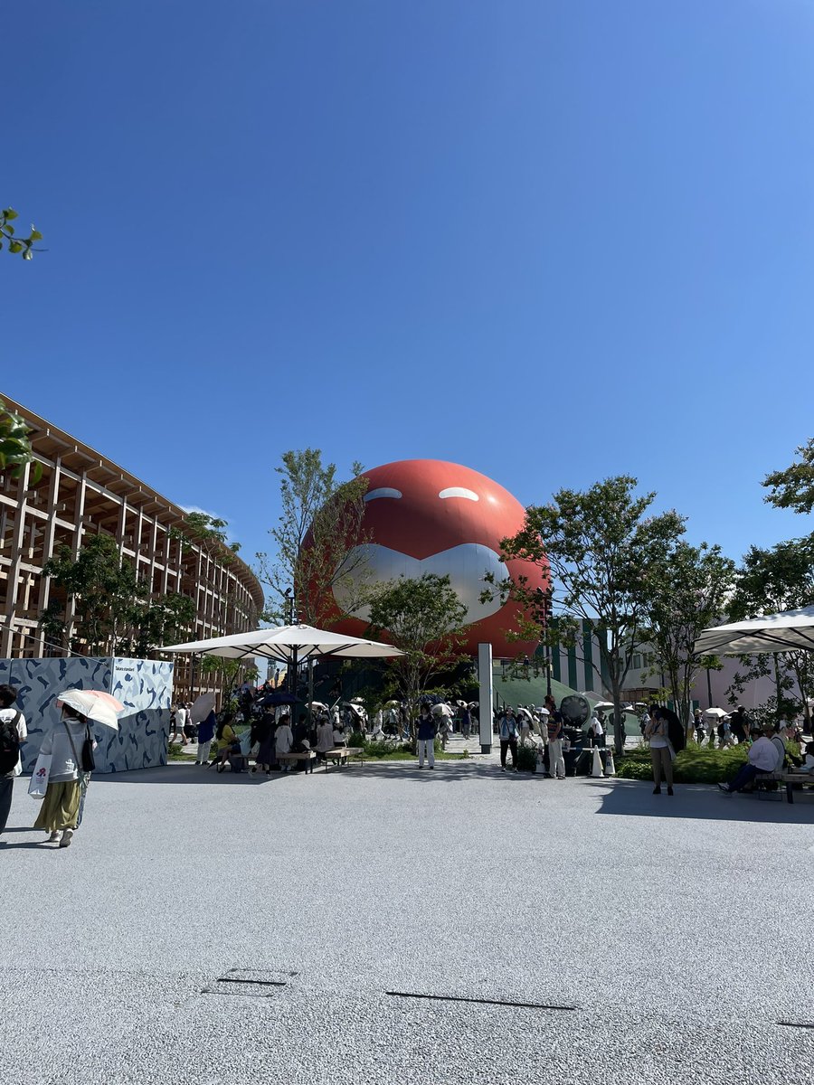 haphap_ei's tweet image. 万博4時間でもかなり満喫