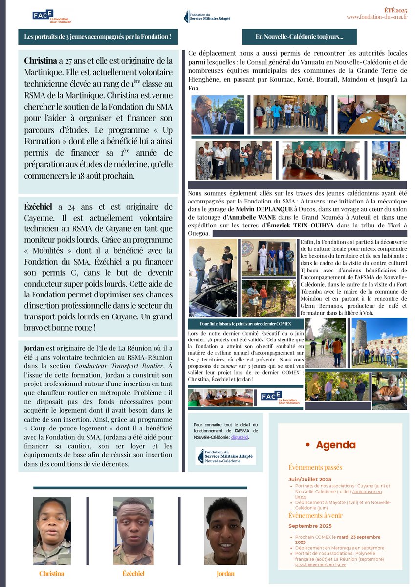 👉 Chers tous,

👌 Nous avons le plaisir de vous partager notre 9ème Newsletter que vous pouvez consulter ci-joint.

👍 Ceci est notre dernière Newsletter avant la trêve estivale durant laquelle nous vous souhaitons à toutes et tous d'excellents congés !

La Fondation du SMA