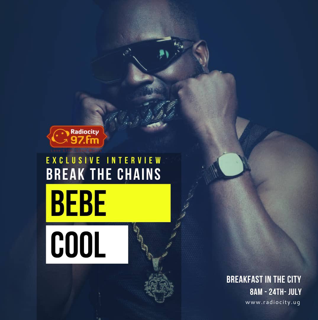 97fmRadiocity's tweet image. We鈥檙e waking up to #BreakTheChainsAlbum with the man himself @BebeCoolUG.
Tune in to #BIC97FM as we delve into the album and the music business with Big Size.
馃摶:97FM/ Listen online: radiocity.ug