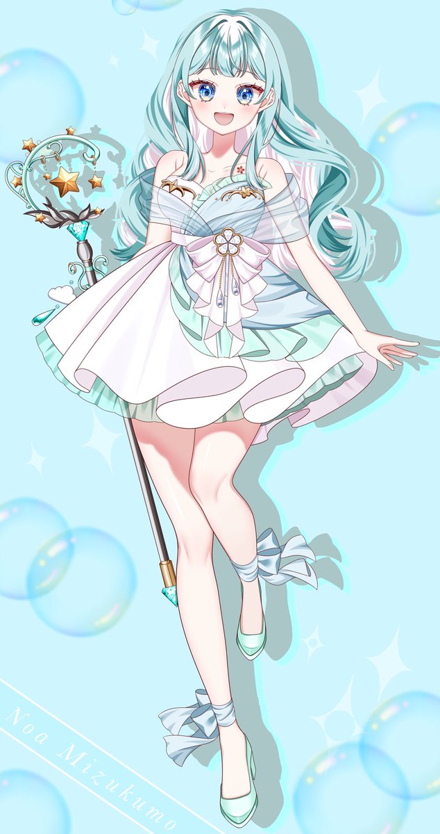 mizukumonoa_321's tweet image. #新衣装お披露目 

お誕生日に合わせて新衣装をお仕立てしていただきました♡
神様見習いから“神様”に近づけたかな໒꒱· ﾟ
これからも成長し続けるので偉大な神になるので
ずっと傍で支えてくださると嬉しいです🙏✨

てか、めちゃかわいくないか！？
全員愛でてくれ！🥰😘🩵🩵

#さぼるなのあ