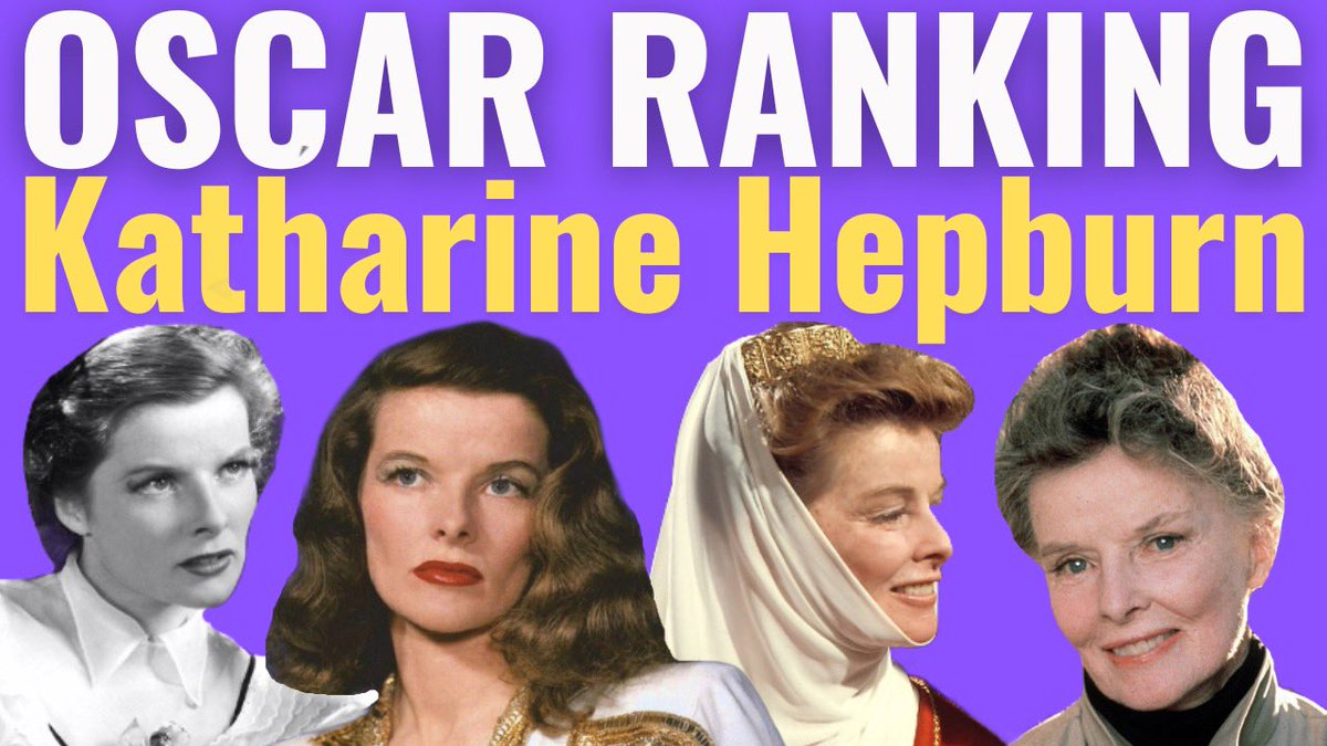 mrbrianrowe's tweet image. NEW VIDEO!
Katharine Hepburn’s 12 Oscar nominations RANKED!
youtu.be/hgd07Sb3F_g?si…