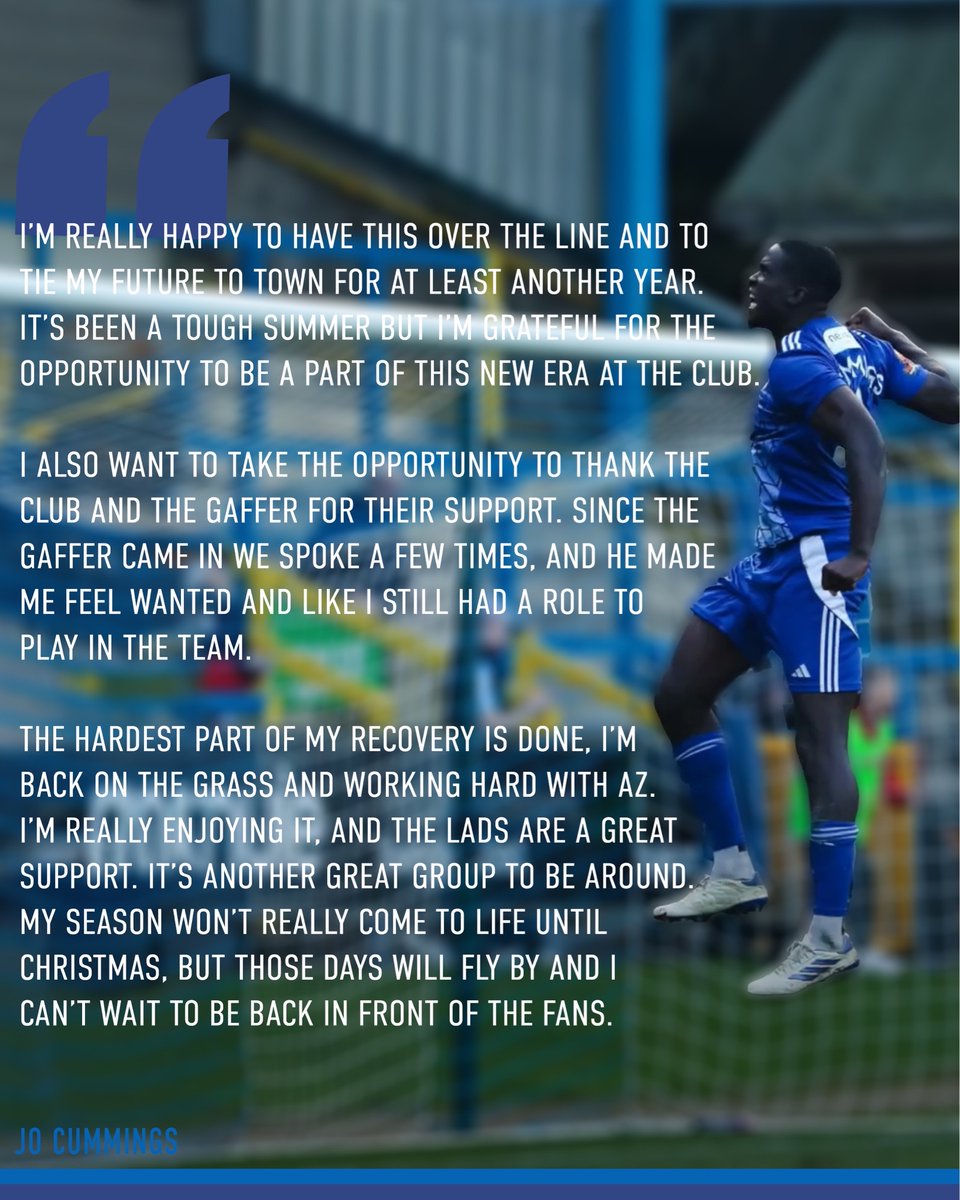 FCHTOnline's tweet image. A few words from Jo Cummings on his new deal. 💙
#Shaymen | AL