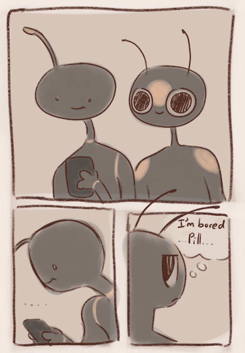 delulu_croutons's tweet photo. Usually when I post things other than forsaken it flops but like these ocs I have are my MUSE
Lady the ADHD bug & Pill the Autism bug
Chapter 1: Speaking is Hard
#oc #DeceiveMe (this tag is for the series) https://t.co/YQrIpn4cpU