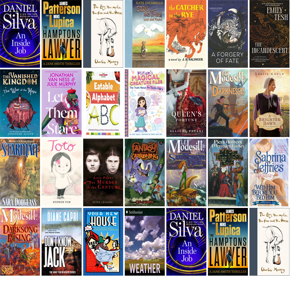 This week the Somerset County Library has 28 new books.  New items include An Inside Job, Never Say Die, Orris and Timble, The Catcher in the Rye, A Forgery of Fate, The Incandescent, The Vanished Kingdom, Let Them Stare, and ChopChop Eatable Alphabet. wowbrary.org/nu.aspx?p=6942…