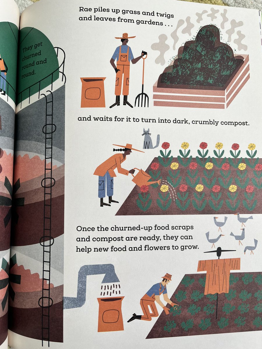 TJGriffiths's tweet image. What happens to all the things we throw away? A great story from @NosyCrow: really thought-provoking, which will encourage children to think more about sustainability & protecting our environment. Recycling Day is printed using vegetable inks & high-quality, sustainable paper too