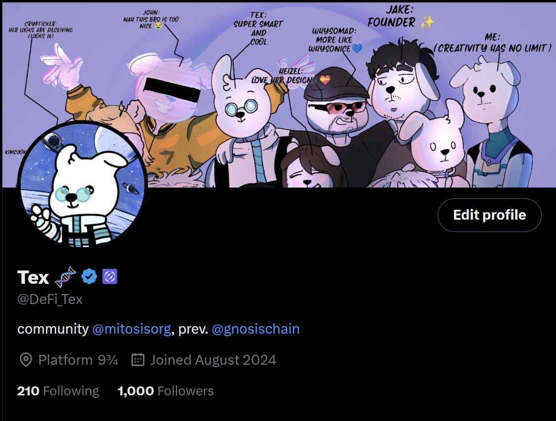 DeFi_Tex's tweet image. 1 year and 1k followers later, this is what I've learned from working at Mitosis:
- When the line between colleague and friend becomes blurred, stay.
- If you want to go fast, go alone. If you want to go far, go together.
- Follow your passion, and the money becomes an…