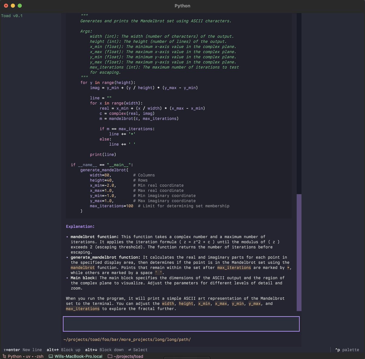willmcgugan's tweet image. The Toad is out of the bag! 🛍🐸

Announcing Toad - a universal UI for agentic coding in the terminal

willmcgugan.github.io/announcing-toa…