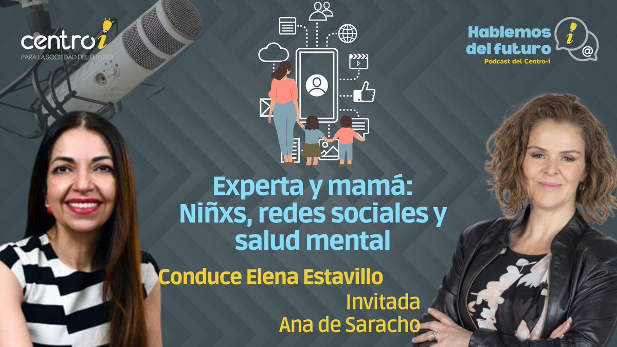 En el nuevo episodio de #HablemosDelFuturo,
<a href="/elenaestavillo/">elena estavillo</a> conversa con <a href="/Anadesaracho/">Ana de Saracho</a>
sobre violencia digital, ansiedad infantil, controles parentales y cómo lograr un espacio digital seguro para las infancias. Escúchalo aquí youtube.com/watch?v=GUVm8g…… #centroi #Niños #digital