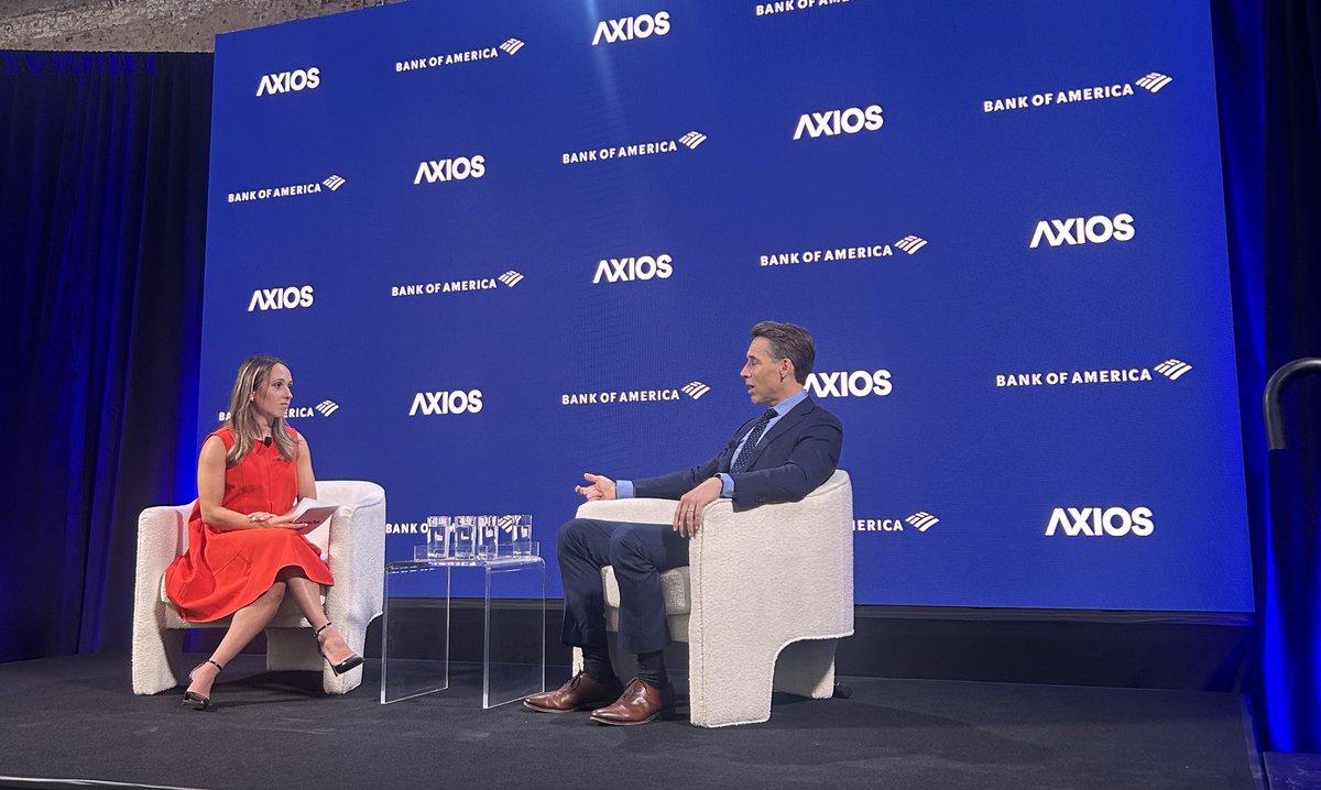 MarcoAFrieri's tweet image. Great @axios event this morning with:
- Rep. Emmer @GOPMajorityWhip
- Senator @ElissaSlotkin
- Senator @SenThomTillis
- Senator @HawleyMO
#axioslive