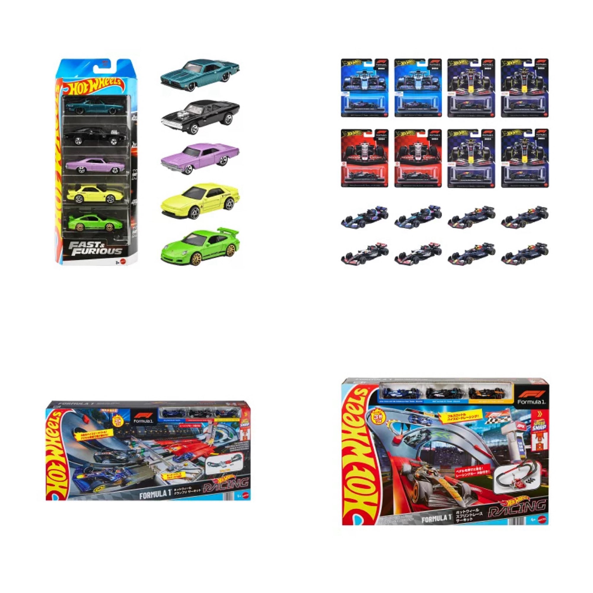 ホットウィールプレミアム F1 レースアソートメント Hot Wheels