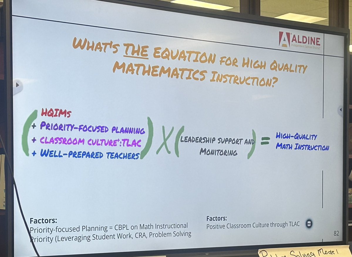 mtwilliamsEdD's tweet image. 💥Exploring the new 💙Bluebonnet Algebra I curriculum and identifying innovative strategies to better support our Emergent Bilingual students.🗣️🫶🏽 @thebrowne_math @aniklt @AldineISD @AldineEsl